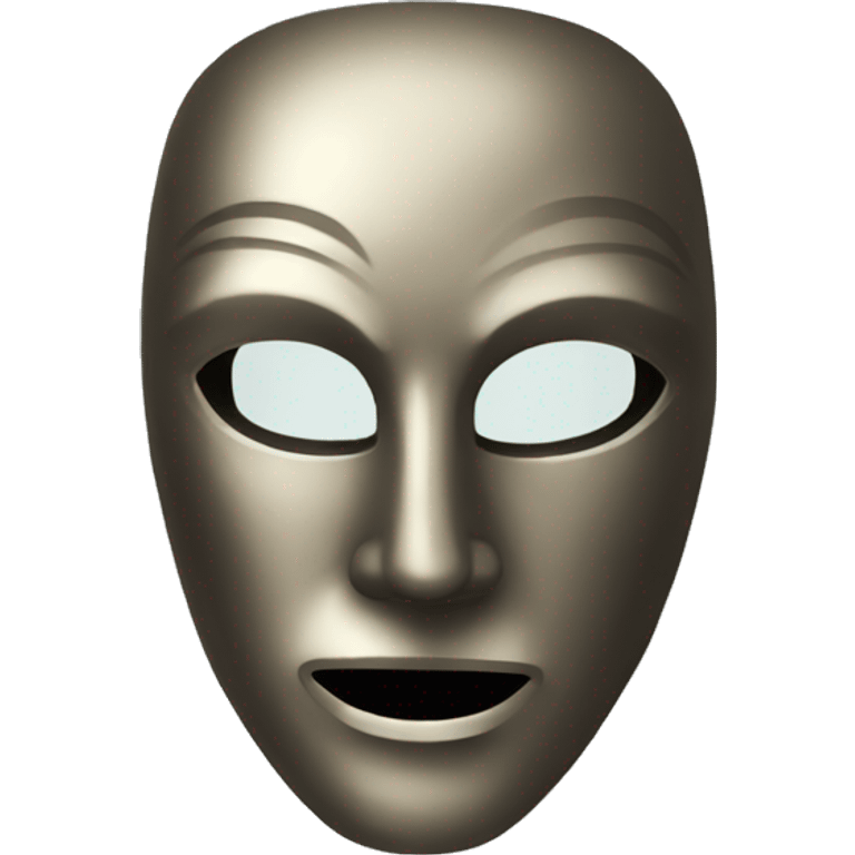 Masque de fer emoji