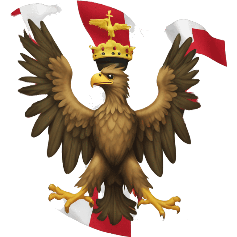 habsburg flag wih eagle emoji