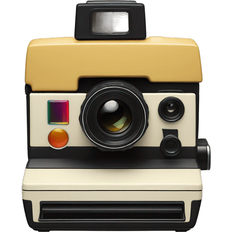 vintage polaroid camera emoji