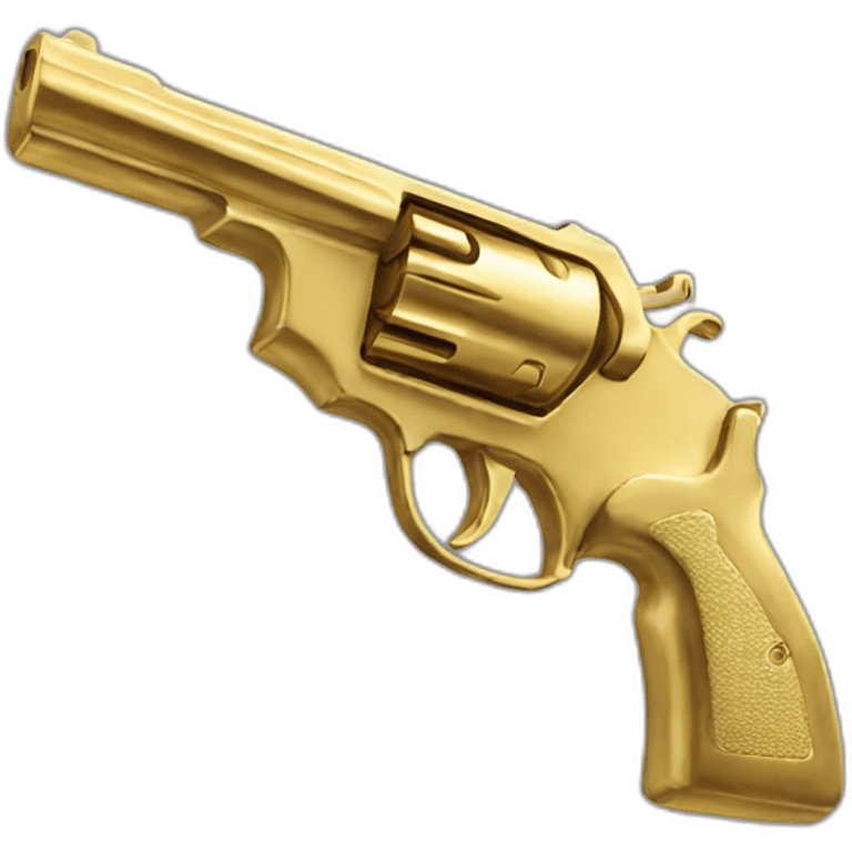 Gold Gun emoji