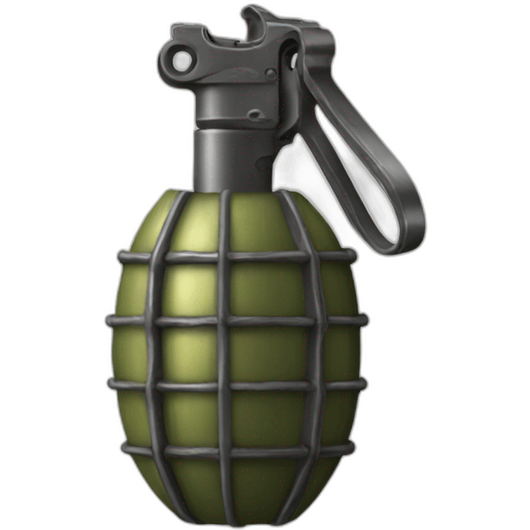 A realistic MK2 grenade. emoji