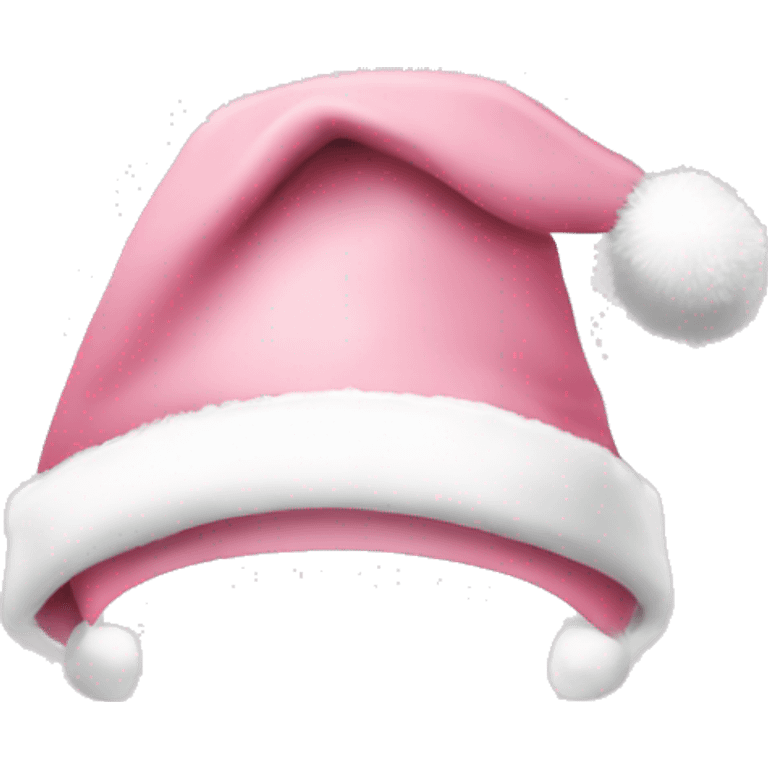 light pink santa hat emoji