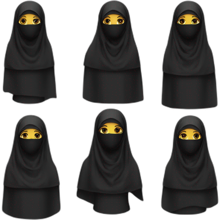 Niqab barbi emoji