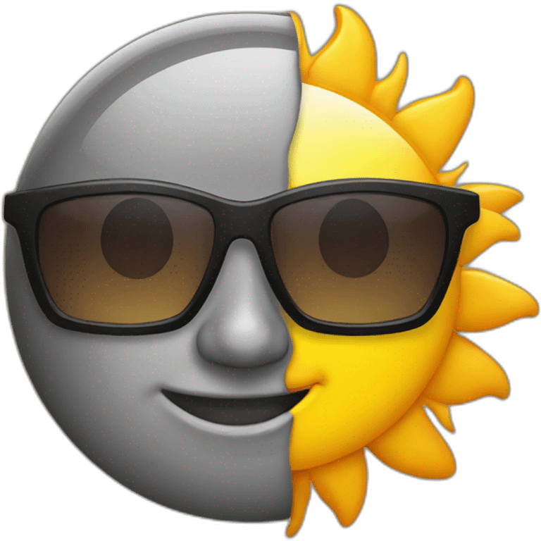 sun glass emoji