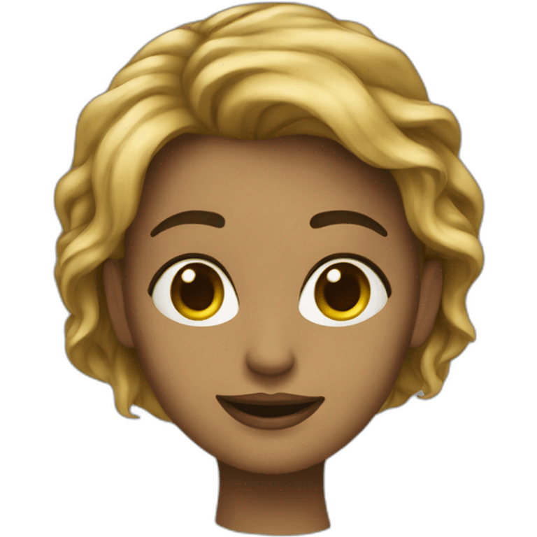 Une femme emoji