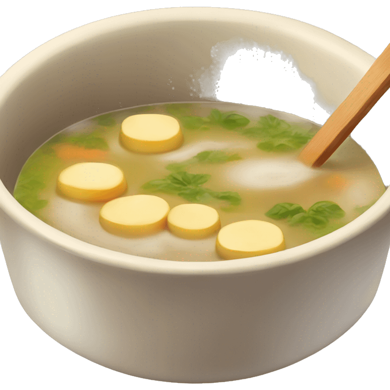 Soup broth  emoji