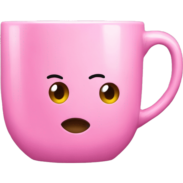 pink mug emoji