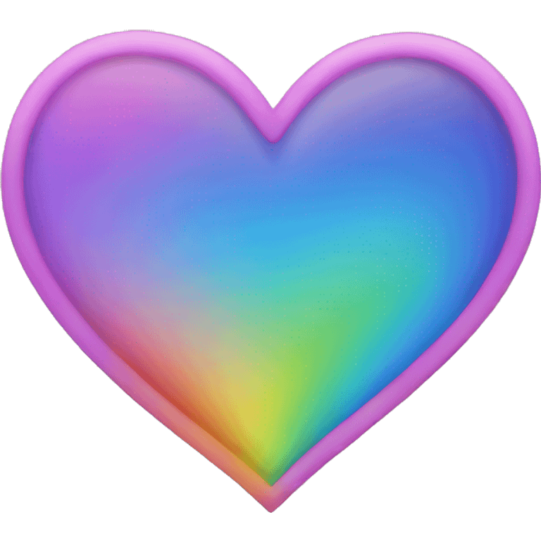 Rainbow Heart emoji