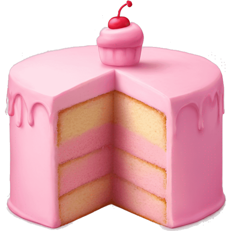 pastelp pink cake emoji