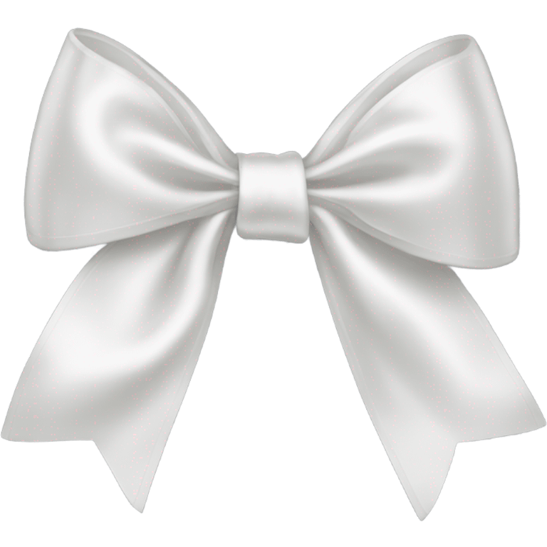 white bow emoji