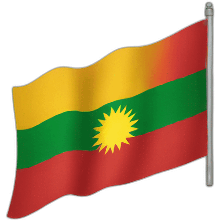 Kurdistan flag emoji