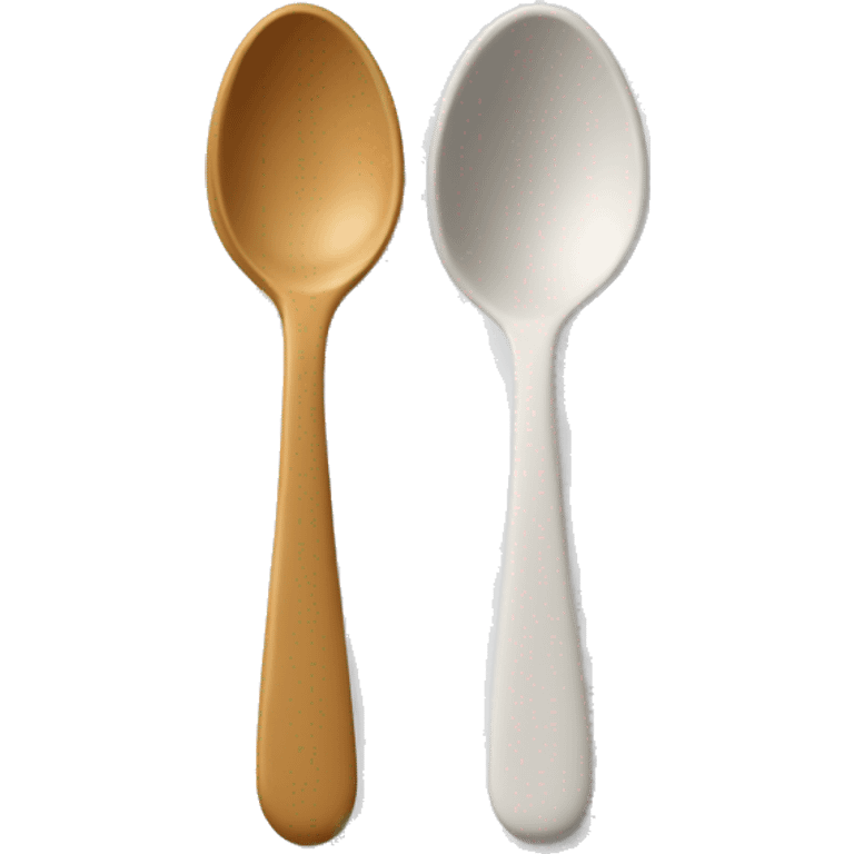 spoon with white subtance emoji