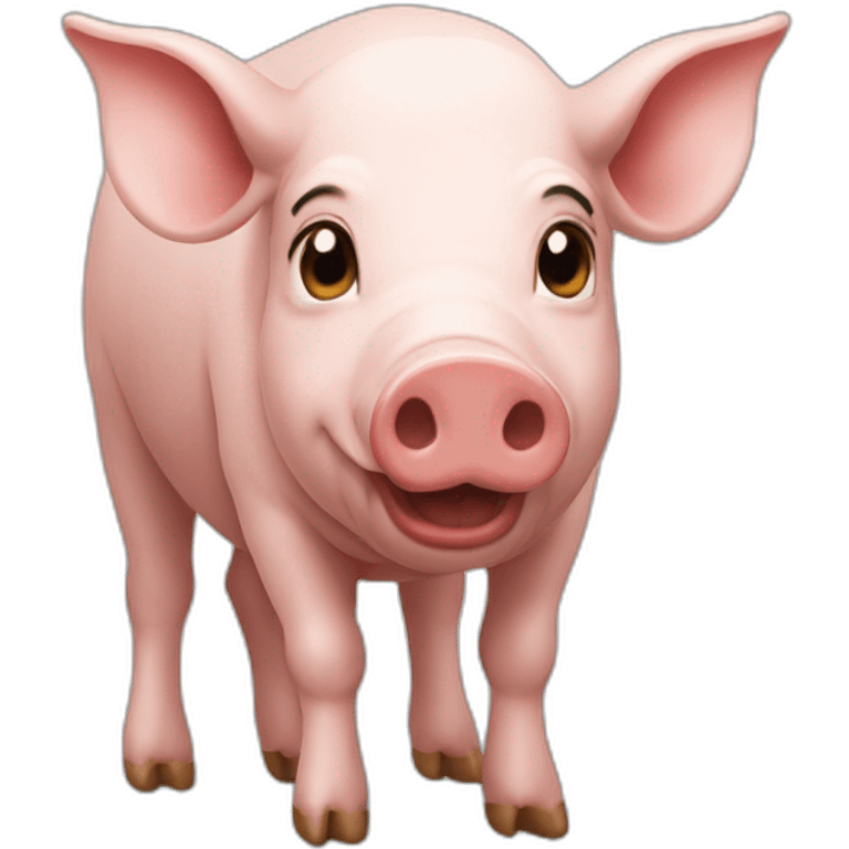 Mohammed qui mange du cochon emoji