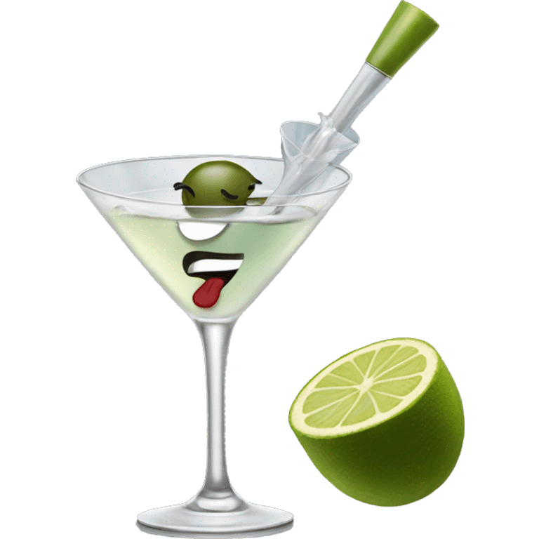 dirty martini  emoji