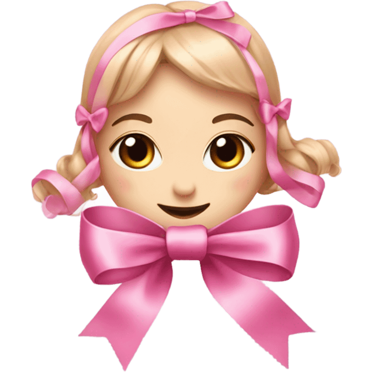 pink ribbon coquette emoji