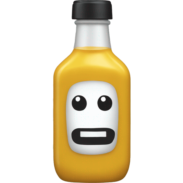 Mustard bottle  emoji