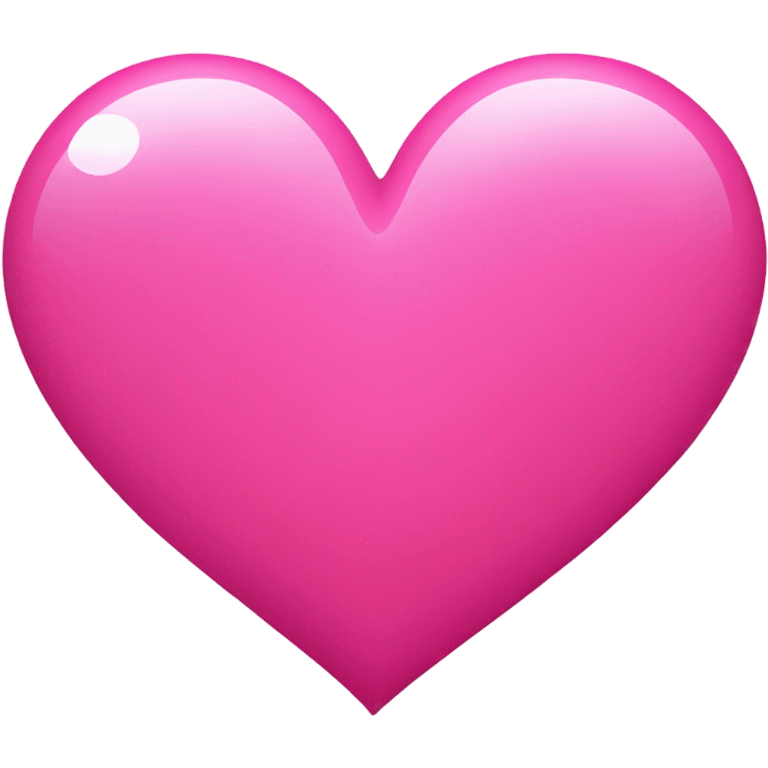 Heart pink  emoji