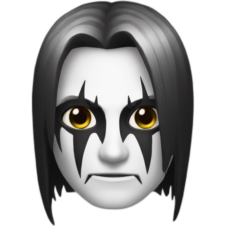 Black metal emoji