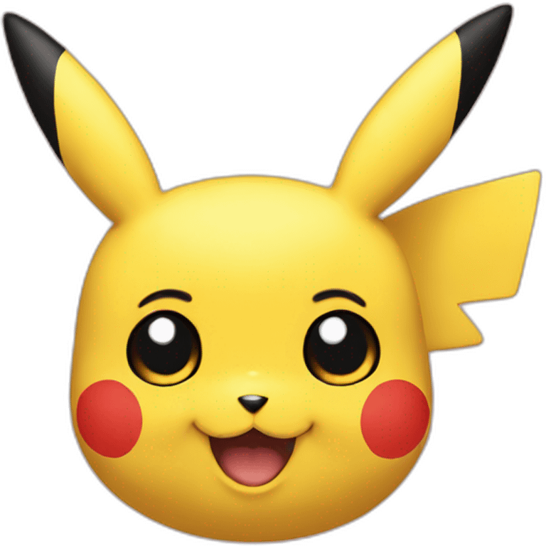 Pikachu heart eyes emoji