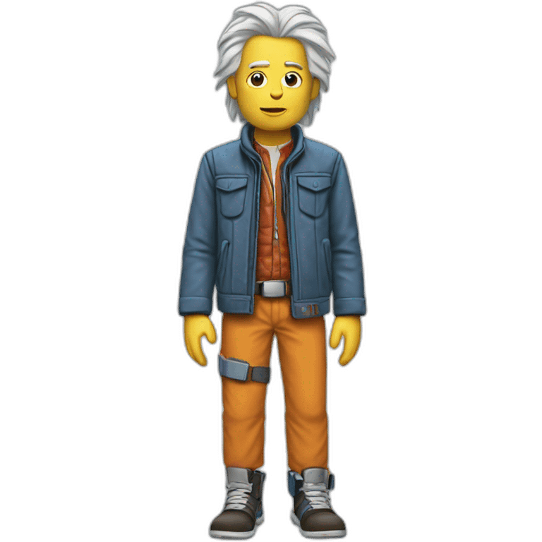 Back to the future emoji