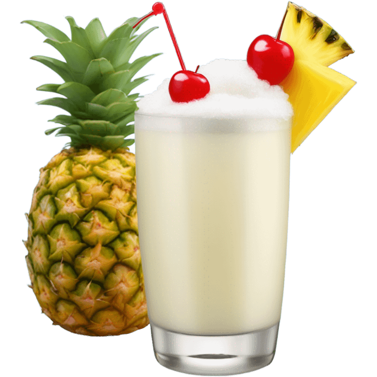 Pina colada emoji