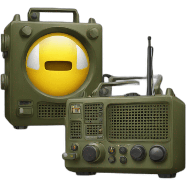 military radio emoji