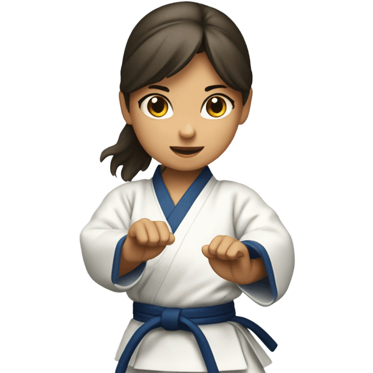 Some girl doing aikido  emoji