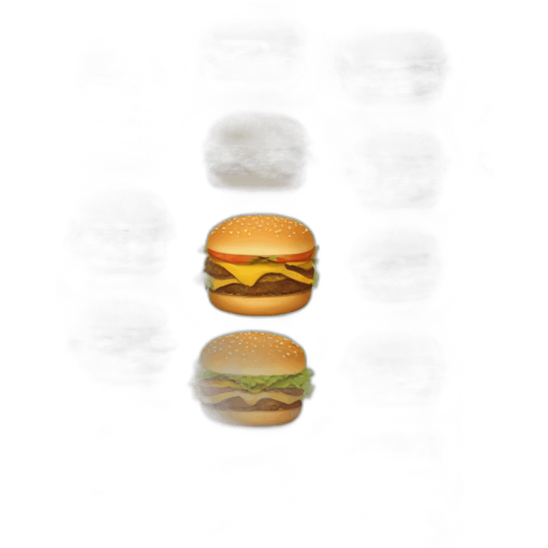 bigmac burger emoji