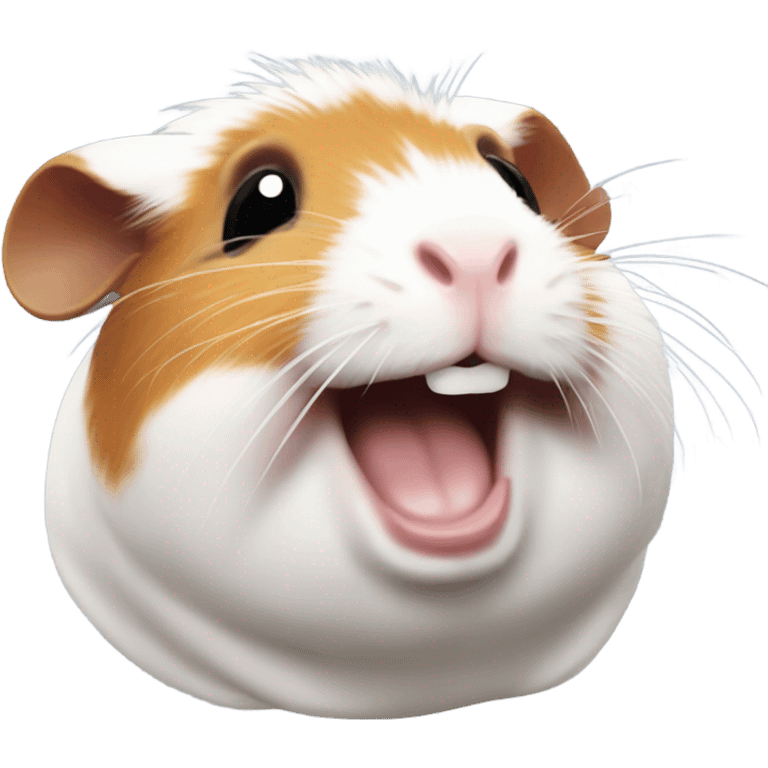 Guinea pig laughing  emoji