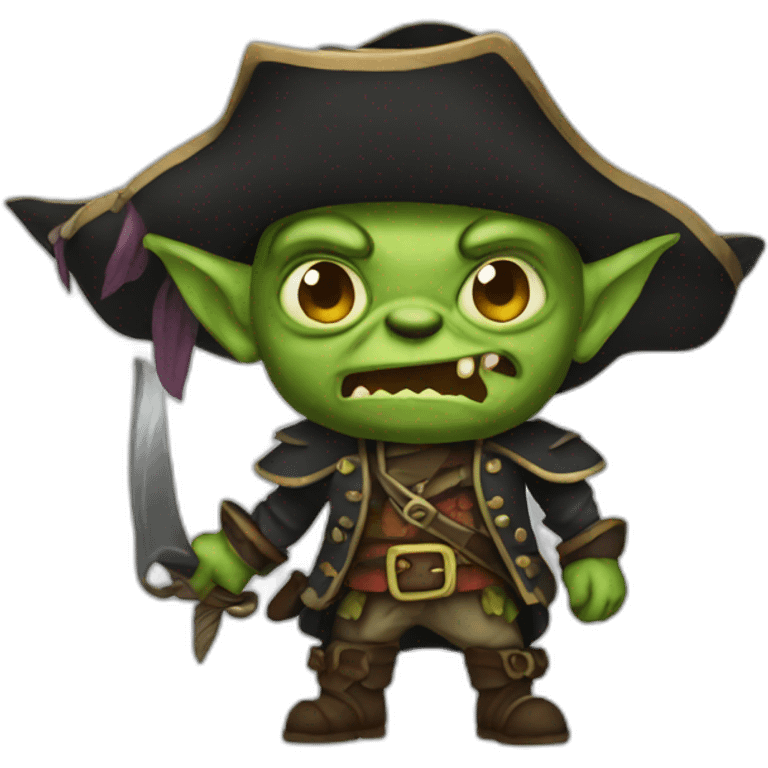 goblin cursed pirate emoji