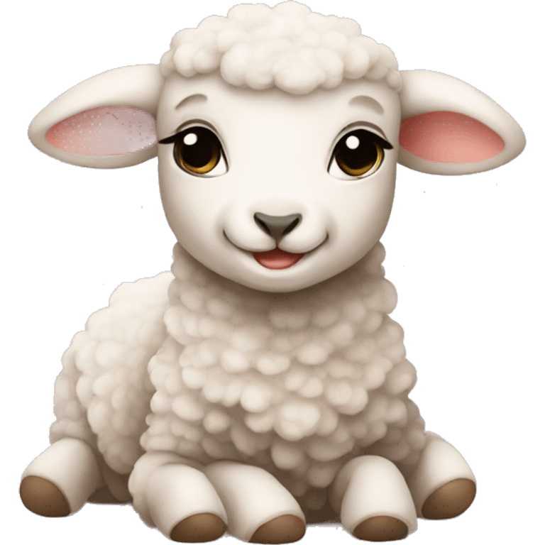 baby lamb emoji