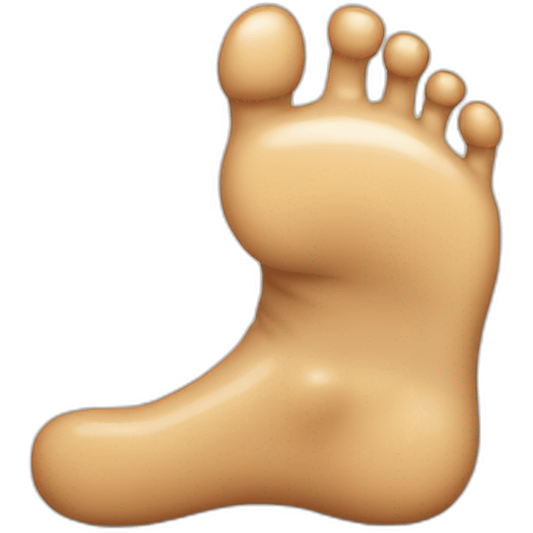 Foot emoji