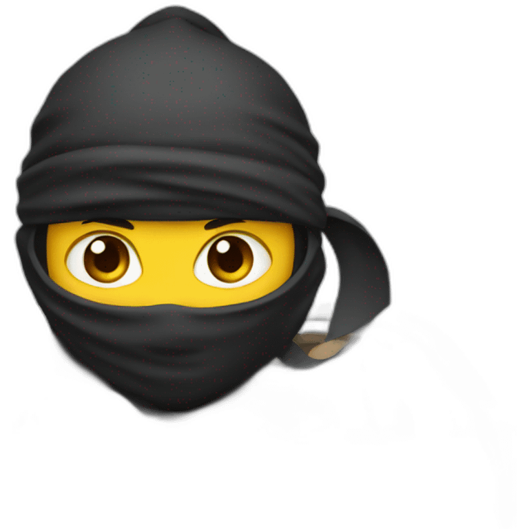 Ninja in car emoji