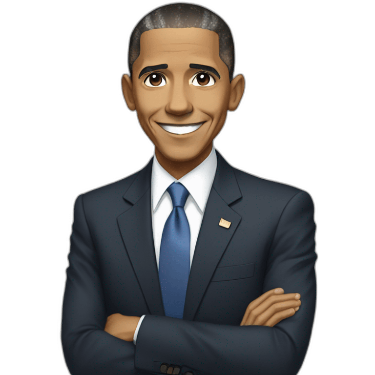 barack obama anime emoji