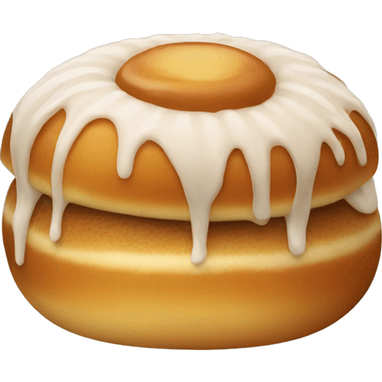 A honey bun emoji