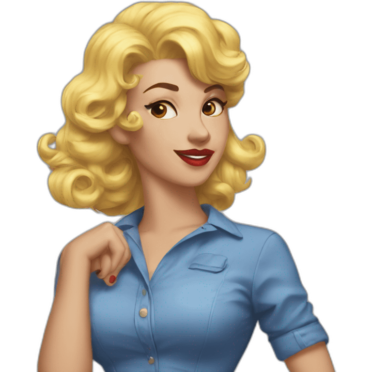 pinup emoji