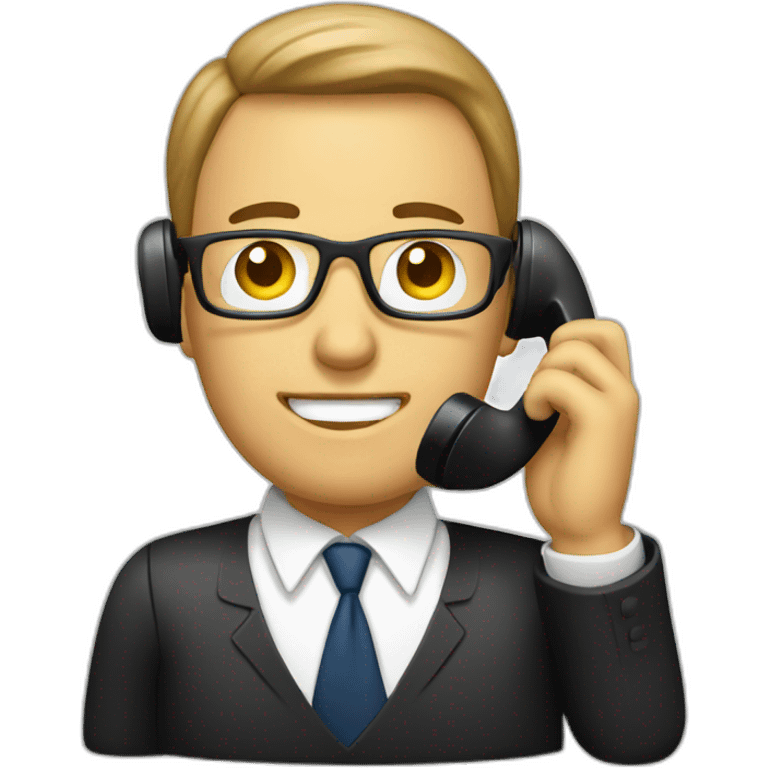 MANAGER TELEPHONE emoji