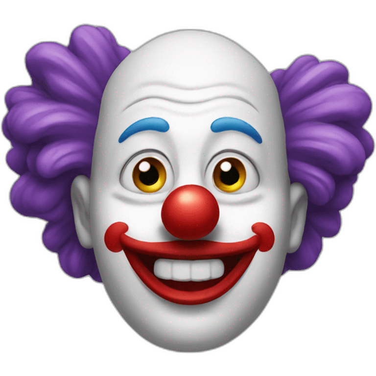 clown head emoji