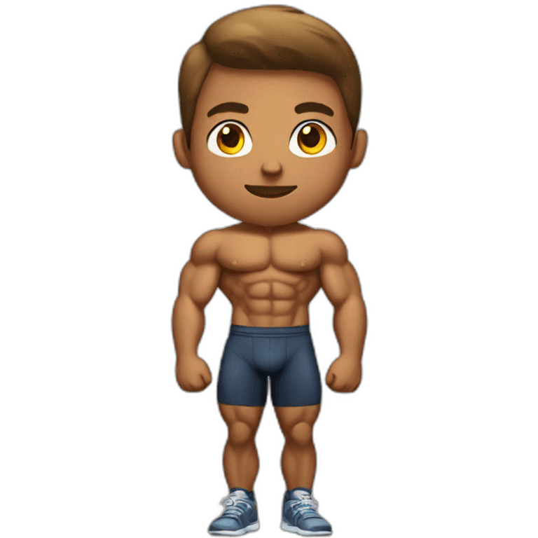 Teenage-boy-bodybuilder emoji