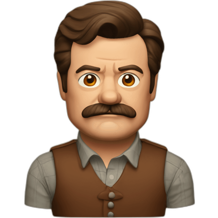 ron swanson whiskey emoji