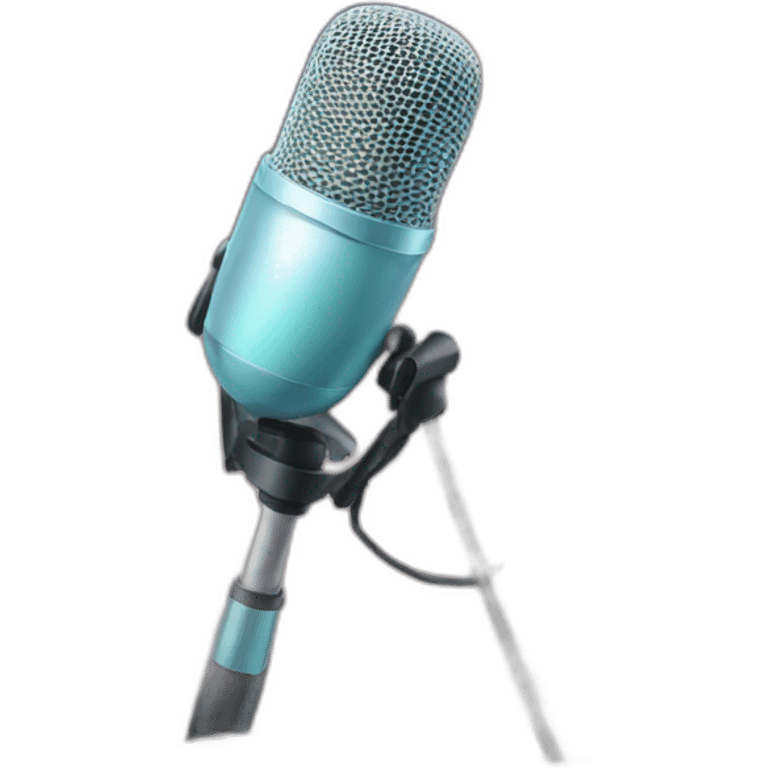 Magic microphone emoji