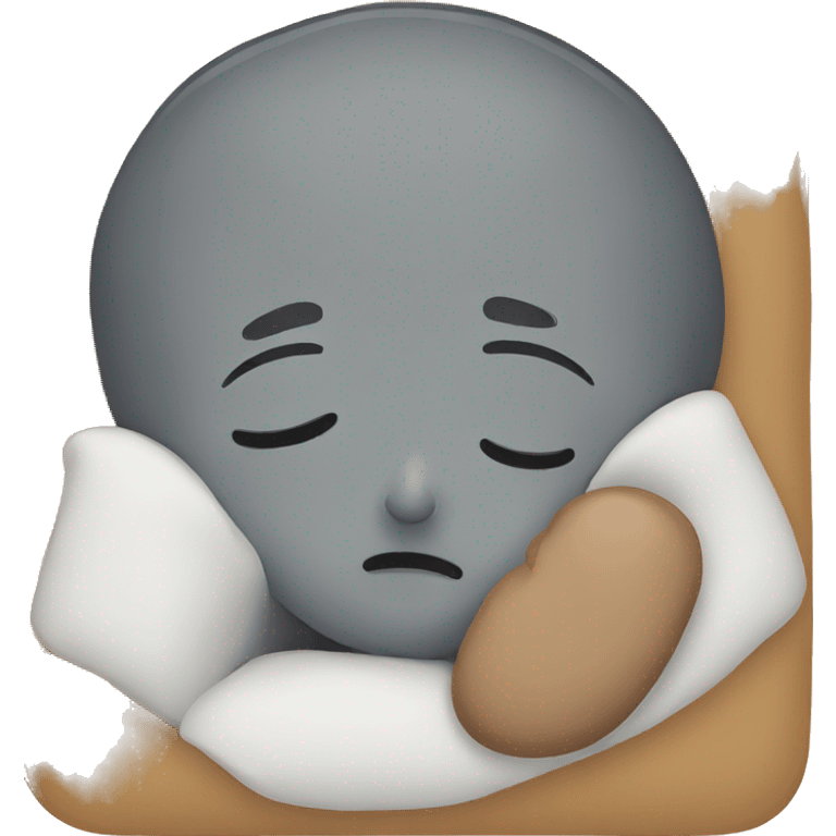 Sleepy emoji