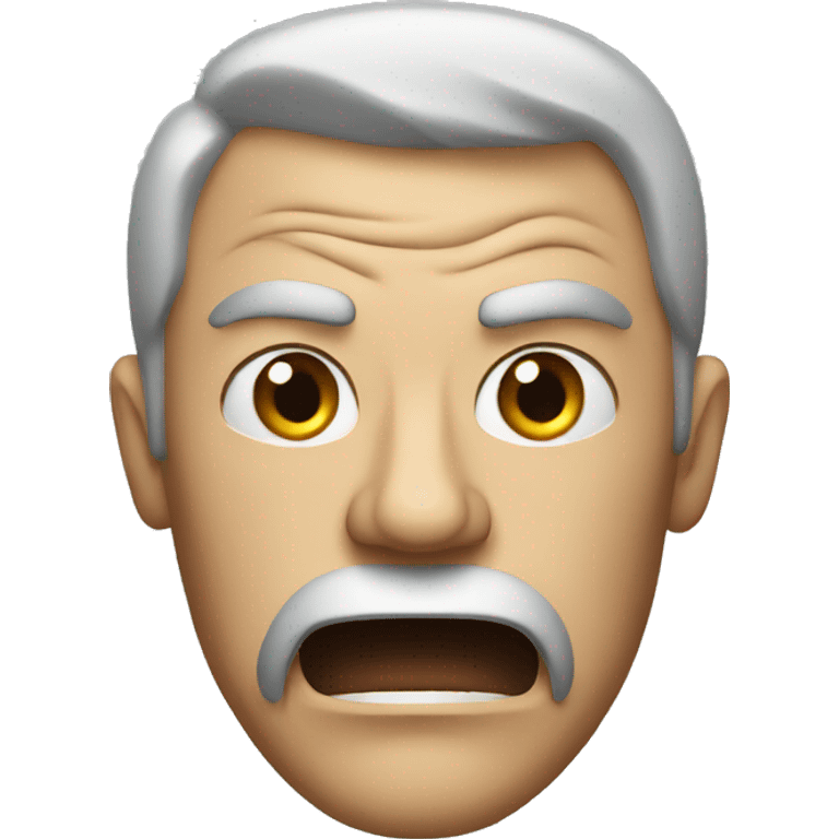 Angry man emoji