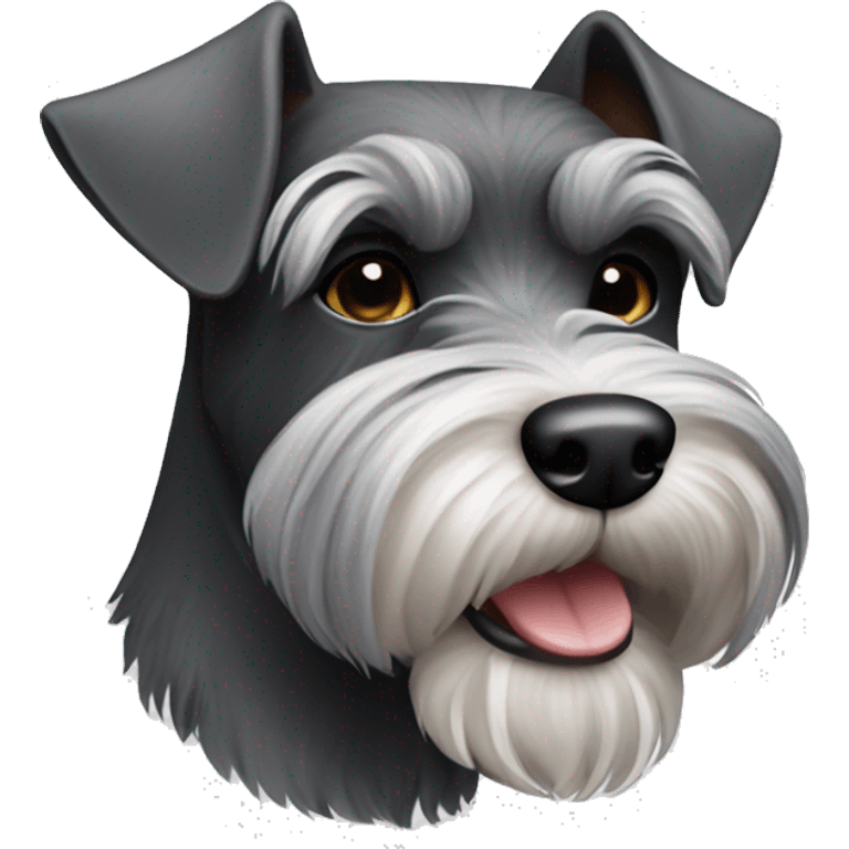 miniature schnauzer emoji