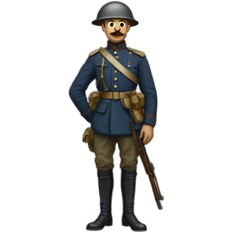 Soldat français WW1 emoji