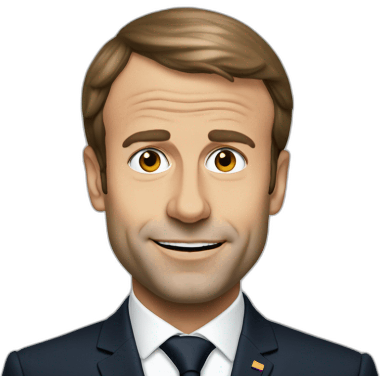 emmanuel macron emoji