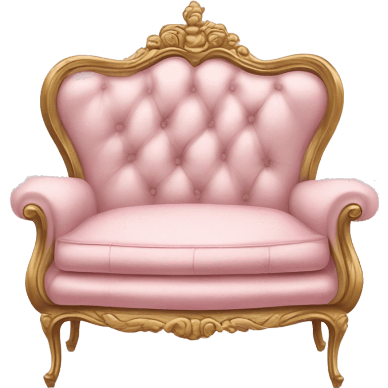 Marie Antoinette style furniture emoji