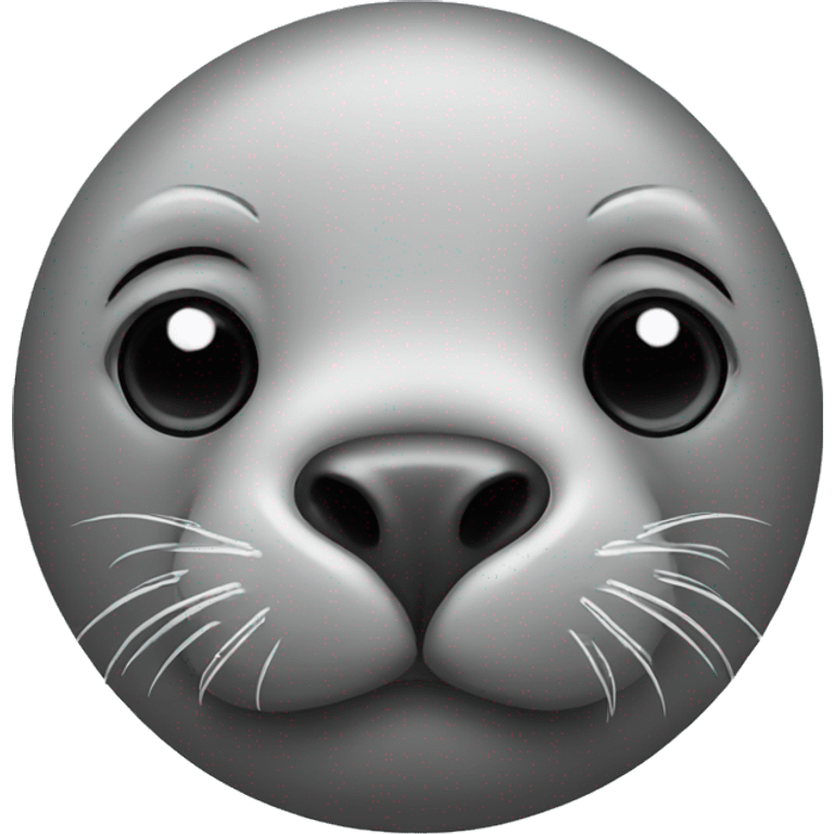 Seal with elephant nose emoji