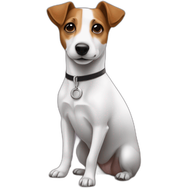 Jack Russell sur un canapé emoji