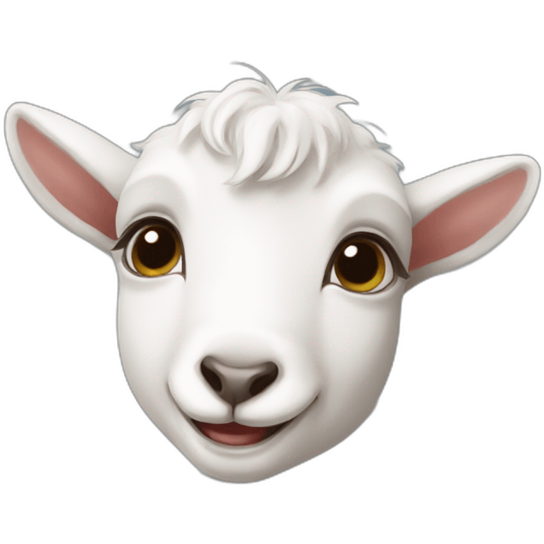 a baby goat emoji